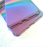 Gradient Rainbow Phone Case Back Cover - iPhone XS Max/XR/XS/X/8 Plus/8/7 Plus/7/6s Plus/6s/6 Plus/6 - halloladies