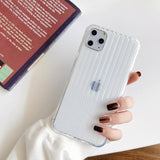 Curved Suitcase Plain Soft Phone Case Back Cover - iPhone 11/11 Pro/11 Pro Max/XS Max/XR/XS/X/8 Plus/8/7 Plus/7 - halloladies