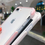 Glitter Transparent Bumper Soft Phone Case Back Cover for iPhone 12 Pro Max/12 Pro/12/12 Mini/SE/11 Pro Max/11 Pro/11/XS Max/XR/XS/X/8 Plus/8 - halloladies