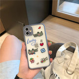 Cartoon Cute Crocodile Soft Phone Case Back Cover for iPhone 12 Pro Max/12 Pro/12/12 Mini/SE/11 Pro Max/11 Pro/11/XS Max/XR/XS/X/8 Plus/8 - halloladies