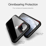 Luxury Clear Shockproof Soft Phone Case Back Cover - iPhone 11 Pro Max/11 Pro/11 - halloladies