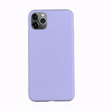 Fully Protected Candy Color Soft Silicone Phone Case Back Cover for iPhone 11 Pro Max/11 Pro/11/XS Max/XR/XS/X/8 Plus/8/7 Plus/7 - halloladies