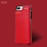 Luxury Wallet Leather Phone Case Back Cover - iPhone XS Max/XR/XS/X/8 Plus/8/7 Plus/7/6s Plus/6s/6 Plus/6 - halloladies