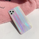 Fashion Laser Soft IMD Phone Case Back Cover - iPhone 11/11 Pro/11 Pro Max/XS Max/XR/XS/X/8 Plus/8/7 Plus/7 - halloladies