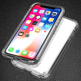 Luxury Bumper Transparent Phone Case Back Cover - iPhone 11 Pro Max/11 Pro/11/XS Max/XR/XS/X/8 Plus/8/7 Plus/7/6s Plus/6s/6 Plus/6 - halloladies