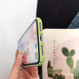 Green Cute Avocado Summer Fruit Phone Case Back Cover for iPhone XS Max/XR/XS/X/8 Plus/8/7 Plus/7/6s Plus/6s/6 Plus/6 - halloladies