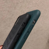 Breathable Mesh Grid Solid Color Soft Phone Case Back Cover for iPhone 12 Pro Max/12 Pro/12/12 Mini/SE/11 Pro Max/11 Pro/11/XS Max/XR/XS/X/8 Plus/8 - halloladies
