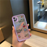 Cartoon Cute Crocodile Soft Phone Case Back Cover for iPhone 12 Pro Max/12 Pro/12/12 Mini/SE/11 Pro Max/11 Pro/11/XS Max/XR/XS/X/8 Plus/8 - halloladies