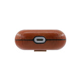 Solid Color Leather Key Chain Wireless Bluetooth Earphone Cases for Airpods Pro - halloladies