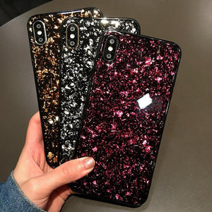 Shining Glitter Phone Case Back Cover - iPhone 11/11 Pro/11 Pro Max/XS Max/XR/XS/X/8 Plus/8/7 Plus/7 - halloladies