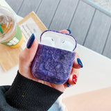 Retro Oil Painting Marble Wireless Bluetooth Earphone Cases for Airpods - halloladies