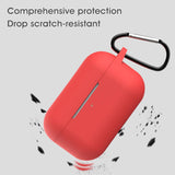 Candy Color Metal Key Chain Wireless Bluetooth Earphone Cases for Airpods/Airpods Pro - halloladies