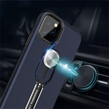 Magnetic Ring Kickstand Phone Case Back Cover for iPhone 11/11 Pro/11 Pro Max/XS Max/XR/XS/X/8 Plus/8/7 Plus/7 - halloladies