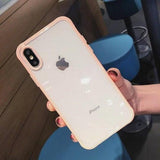 Luxury Transparent Ultra Thin Silicone Phone Case Back Cover for iPhone XS Max/XR/XS/X/8 Plus/8/7 Plus/7/6s Plus/6s/6 Plus/6 - halloladies