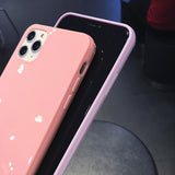 Cute Candy Color Soft Simple Phone Case Back Cover - iPhone 12 Pro Max/12 Pro/12/12 Mini/SE/11 Pro Max/11 Pro/11/XS Max/XR/XS/X/8 Plus/8 - halloladies