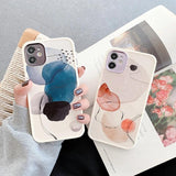 Graffiti Watercolor Painting Soft Phone Case Back Cover for iPhone 12 Pro Max/12 Pro/12/12 Mini/11 Pro Max/11 Pro/11/XS Max/XR/XS/X/8 Plus/8/7 Plus/7 - halloladies