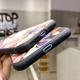 Cute 3D Emboss Flower Patterned Phone Case Back Cover - iPhone 11 Pro Max/11 Pro/11/XS Max/XR/XS/X/8 Plus/8/7 Plus/7 - halloladies