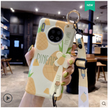 Cute Avocado Pineapple Wristband Stand Holder Phone Case Back Cover - iPhone XS Max/XR/XS/X/8 Plus/8/7 Plus/7/6s Plus/6s/6 Plus/6 - halloladies