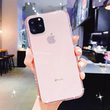 Clear iPhone Case Back Cover for iPhone 12 Pro Max/12 Pro/12/12 Mini/SE/11 Pro Max/11 Pro/11/XS Max/XR/XS/X/8 Plus/8 - halloladies