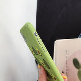 Green Cute Avocado Summer Fruit Phone Case Back Cover for iPhone XS Max/XR/XS/X/8 Plus/8/7 Plus/7/6s Plus/6s/6 Plus/6 - halloladies