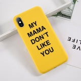 Candy Color Lovely Fashion Graffiti Letter Soft TPU Phone Case Back Cover for iPhone 11/11 Pro/11 Pro Max/XS Max/XR/XS/X/8 Plus/8/7 Plus/7 - halloladies