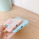 Cute Catroon Dinosaur Matte Phone Case Back Cover for iPhone 12 Pro Max/12 Pro/12/12 Mini/SE/11 Pro Max/11 Pro/11/XS Max/XR/XS/X/8 Plus/8 - halloladies