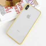 Simple Fashion Plain Soft Silicon Transparent Phone Case Back Cover - iPhone 11 Pro Max/11 Pro/11/XS Max/XR/XS/X/8 Plus/8/7 Plus/7/6s Plus/6s/6 Plus/6 - halloladies