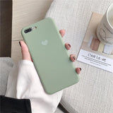 Love Heart Candy Color Soft Phone Case Back Cover for iPhone 12 Pro Max/12 Pro/12/12 Mini/SE/11 Pro Max/11 Pro/11/XS Max/XR/XS/X/8 Plus/8 - halloladies