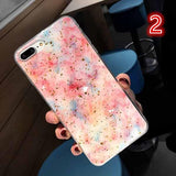Glitter Gold Foil Gradient Phone Case Back Cover for iPhone 11/11 Pro/11 Pro Max/XS Max/XR/XS/X/8 Plus/8/7 Plus/7 - halloladies