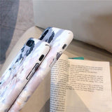 Retro Graffiti Painting Matte Hard PC Phone Case Back Cover for iPhone 11/11 Pro/11 Pro Max/XS Max/XR/XS/X/8 Plus/8/7 Plus/7 - halloladies