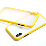 Transparent Anti-shock Frame Silicone Phone Case Back Cover for iPhone 11/11 Pro/11 Pro Max/XS Max/XR/XS/X/8 Plus/8/7 Plus/7 - halloladies