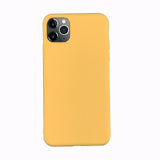 Fully Protected Candy Color Soft Silicone Phone Case Back Cover for iPhone 11 Pro Max/11 Pro/11/XS Max/XR/XS/X/8 Plus/8/7 Plus/7 - halloladies