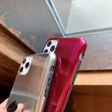 Crystal Plating Mirror Phone Case Back Cover for iPhone 11 Pro Max/11 Pro/11/XS Max/XR/XS/X/8 Plus/8/7 Plus/7 - halloladies