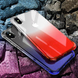 Luxury Corner Bubble Gradient Soft Silicon Phone Case Back Cover - iPhone XS Max/XR/XS/X/8 Plus/8/7 Plus/7/6s Plus/6s/6 Plus/6 - halloladies