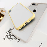 Simple Fashion Plain Soft Silicon Transparent Phone Case Back Cover - iPhone 11 Pro Max/11 Pro/11/XS Max/XR/XS/X/8 Plus/8/7 Plus/7/6s Plus/6s/6 Plus/6 - halloladies