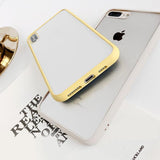 Transparent Simple Fashion Plain Soft Silicon Phone Case Back Cover for iPhone 11 Pro Max/11 Pro/11/XS Max/XR/XS/X/8 Plus/8/7 Plus/7/6s Plus/6s/6 Plus/6 - halloladies