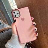 Luxury Sweet Heart Phone Case Back Cover - iPhone 12 Pro Max/12 Pro/12/12 Mini/SE/11 Pro Max/11 Pro/11/XS Max/XR/XS/X/8 Plus/8 - halloladies
