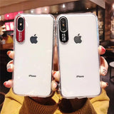 Simple Transparent Camera Protector Soft Phone Case Back Cover for iPhone 11/11 Pro/11 Pro Max/XS Max/XR/XS/X/8 Plus/8/7 Plus/7 - halloladies