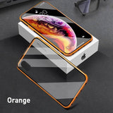 Ultra Thin Soft Edge Shockproof Transparent Glass Phone Case Back Cover - iPhone 11 Pro Max/11 Pro/11/XS Max/XR/XS/X/8 Plus/8/7 Plus/7/6s Plus/6s/6 Plus/6 - halloladies