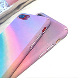 Gradient Rainbow Phone Case Back Cover - iPhone XS Max/XR/XS/X/8 Plus/8/7 Plus/7/6s Plus/6s/6 Plus/6 - halloladies