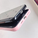 Heart Mirror Acrylic Phone Case Back Cover - iPhone 11 Pro Max/11 Pro/11/XS Max/XR/XS/X/8 Plus/8/7 Plus/7 - halloladies