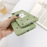 Cartoon Cute Animal Dinosaur Rabbit Soft Phone Case Back Cover for iPhone 12/12pro/12pro max/12mini/11/11 Pro/11 Pro Max/XS Max/XR/XS/X/8 Plus/8/7 Plus/7 - halloladies