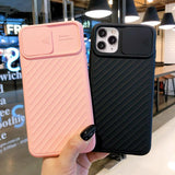 Camera Protection Shockproof Solid Color Soft Phone Case Back Cover - iPhone 12/12pro/12pro max/12mini/11/11 Pro/11 Pro Max/XS Max/XR/XS/X/8 Plus/8/7 Plus/7 - halloladies