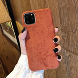 Soft Plush Phone Case Back Cover - iPhone 12 Pro Max/12 Pro/12/12 Mini/SE/11 Pro Max/11 Pro/11/XS Max/XR/XS/X/8 Plus/8 - halloladies