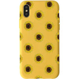 Cute Summer Daisy Sunflower Phone Case Back Cover for XS Max/XR/XS/X/8 Plus/8/7 Plus/7/6s Plus/6s/6 Plus/6 - halloladies