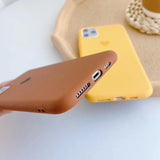 Sweet Couples Love Heart Matte Soft Phone Case Back Cover - iPhone 12 Pro Max/12 Pro/12/12 Mini/SE/11 Pro Max/11 Pro/11/XS Max/XR/XS/X/8 Plus/8 - halloladies