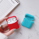 Airpods Soft Wireless Bluetooth Earphone Cases - Candy Color - halloladies