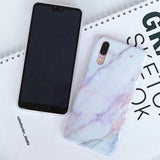 Simple Marble Soft TPU Phone Case Back Cover - iPhone 11/11 Pro/11 Pro Max/XS Max/XR/XS/X/8 Plus/8/7 Plus/7 - halloladies
