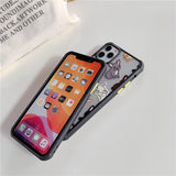 Cute Bulldog Pattern Phone Case Back Cover - iPhone 12 Pro Max/12 Pro/12/12 Mini/SE/11 Pro Max/11 Pro/11/XS Max/XR/XS/X/8 Plus/8 - halloladies