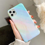 Blu-ray Glitter Glossy Soft Phone Case Back Cover - iPhone 11/11 Pro/11 Pro Max/XS Max/XR/XS/X/8 Plus/8/7 Plus/7 - halloladies